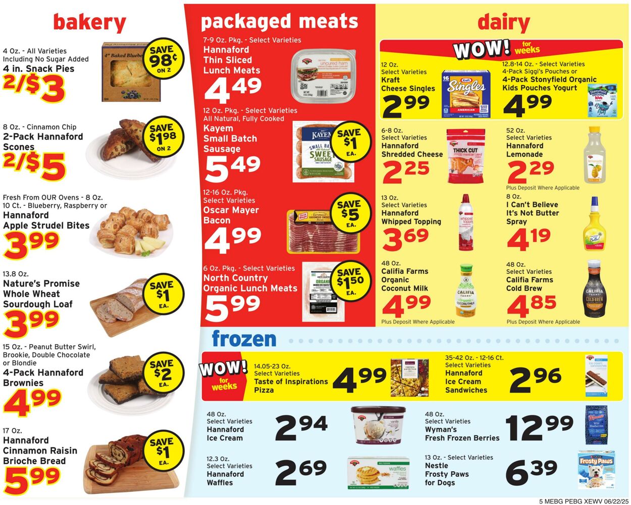 Weekly ad Hannaford 06/22/2025 - 06/28/2025