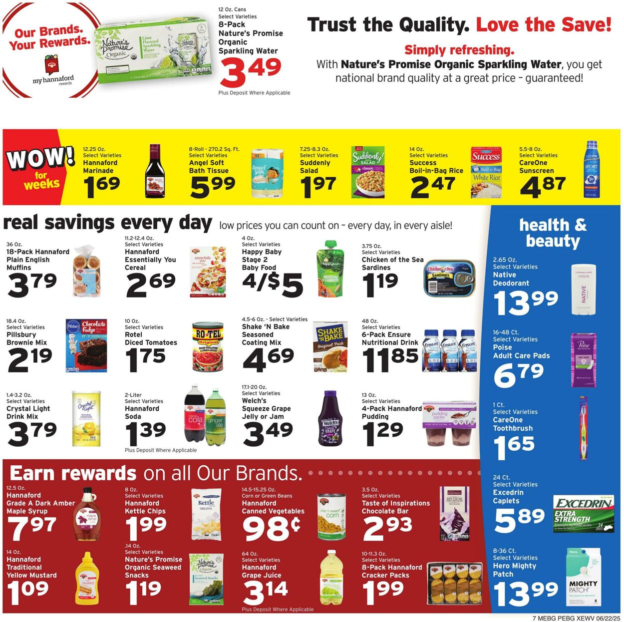 Weekly ad Hannaford 06/22/2025 - 06/28/2025