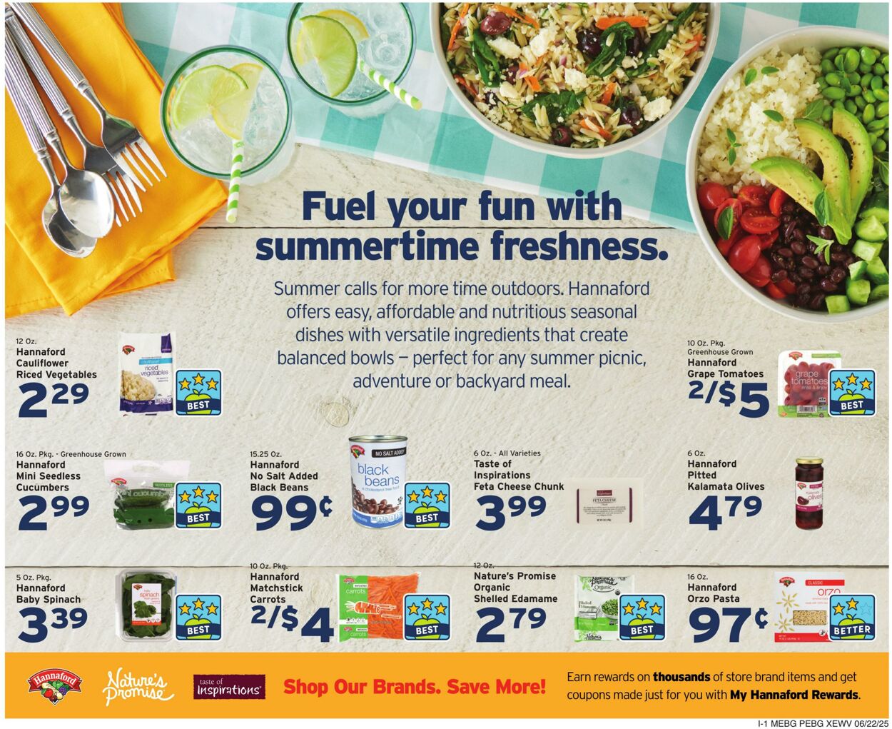 Weekly ad Hannaford 06/22/2025 - 06/28/2025