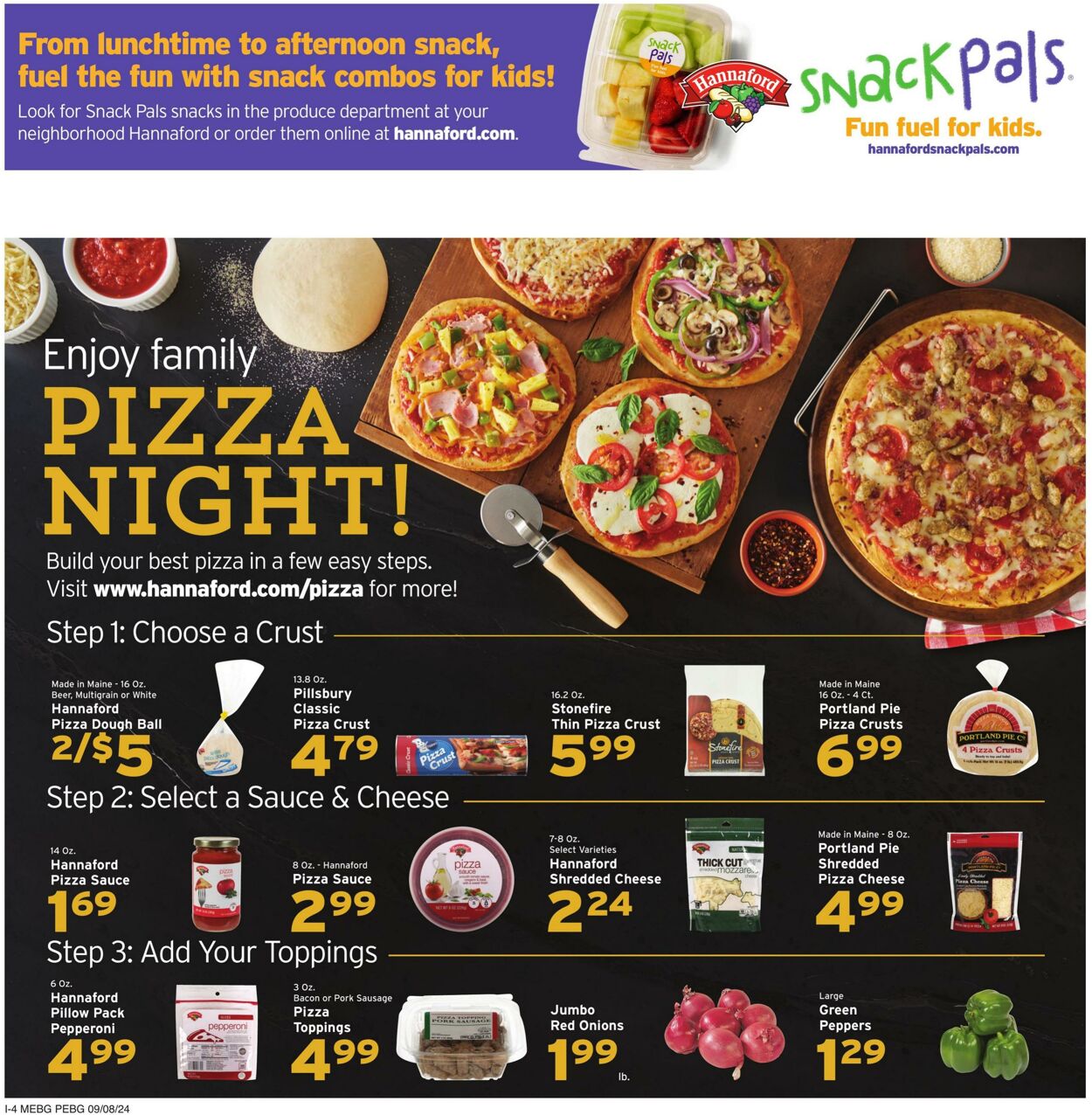 Weekly ad Hannaford 09/08/2024 - 09/14/2024