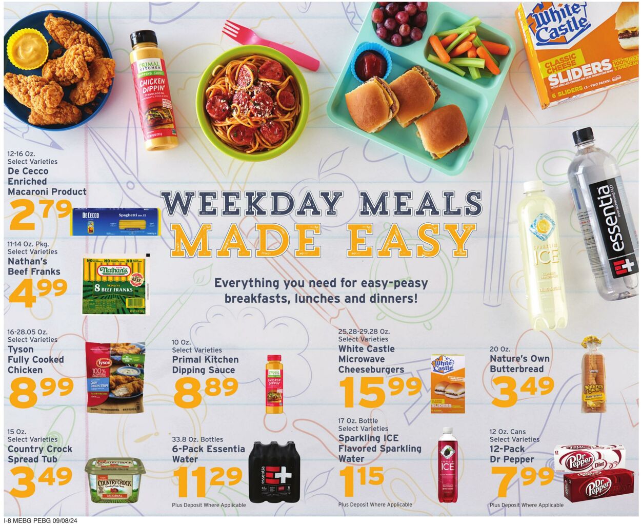 Weekly ad Hannaford 09/08/2024 - 09/14/2024