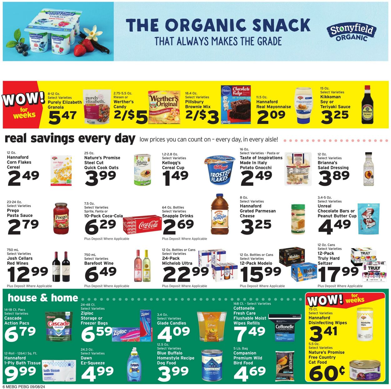 Weekly ad Hannaford 09/08/2024 - 09/14/2024