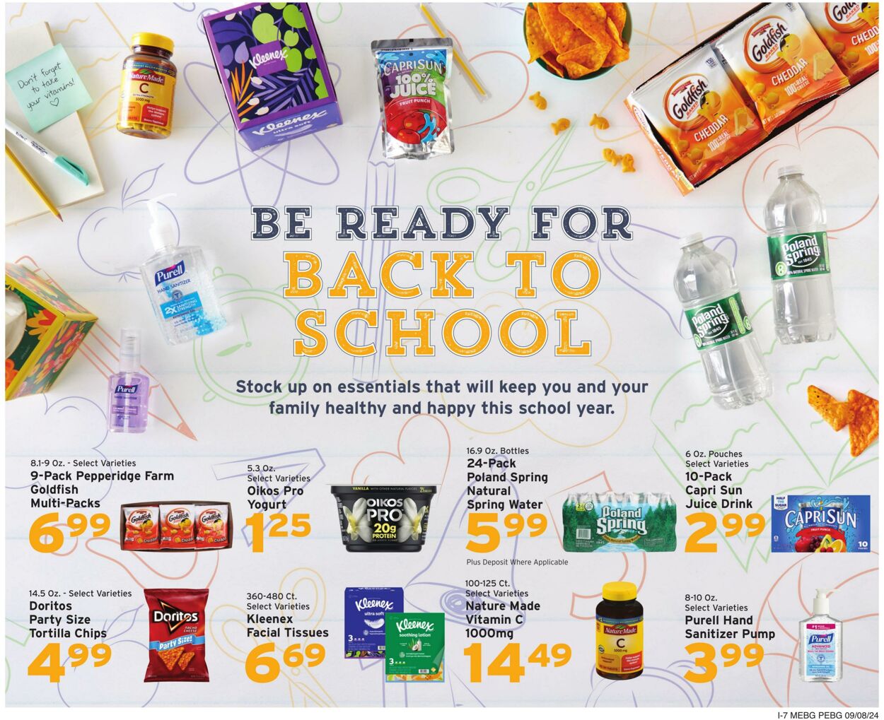 Weekly ad Hannaford 09/08/2024 - 09/14/2024