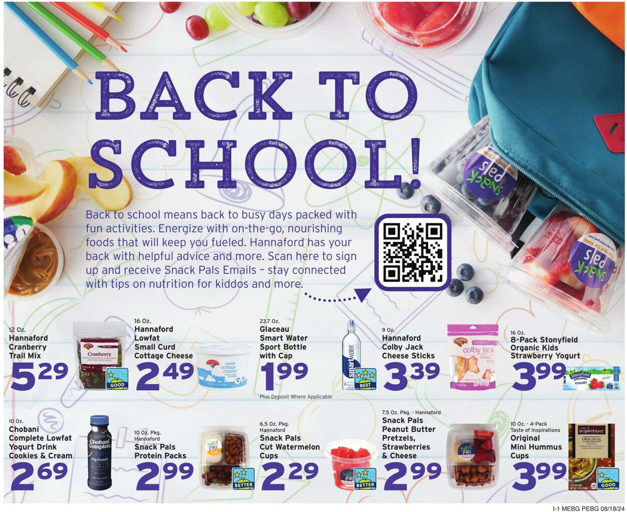 Weekly ad Hannaford 08/18/2024 - 08/24/2024