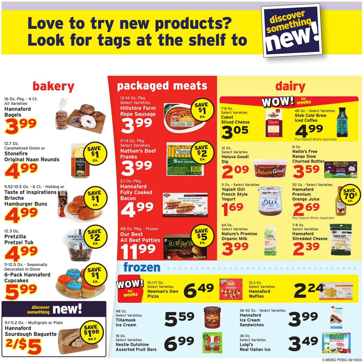 Weekly ad Hannaford 08/18/2024 - 08/24/2024