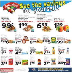 Weekly ad Hannaford 09/08/2024 - 09/14/2024