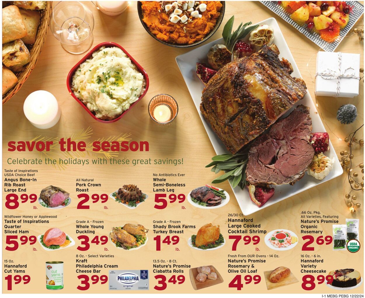 Weekly ad Hannaford 12/22/2024 - 12/28/2024