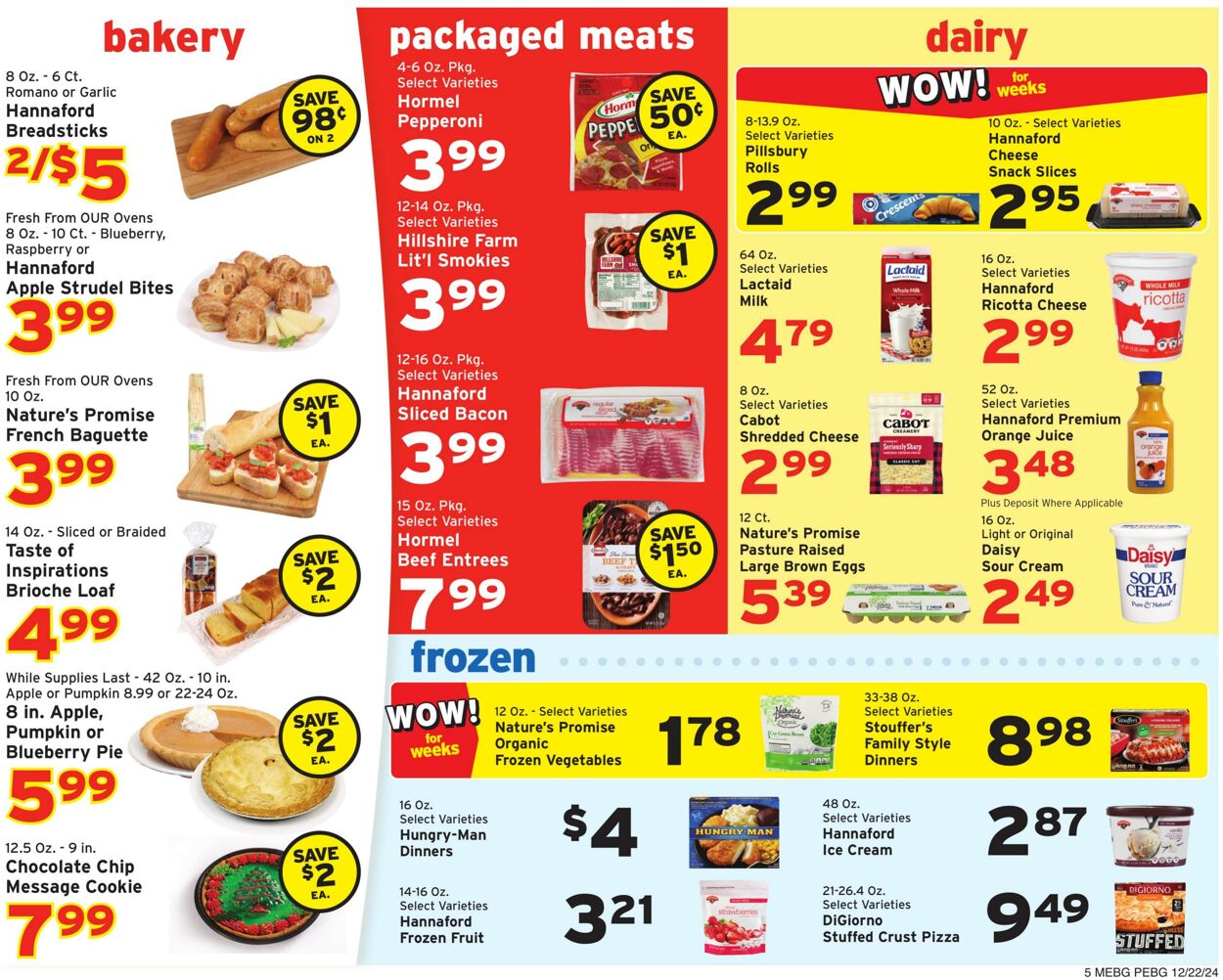 Weekly ad Hannaford 12/22/2024 - 12/28/2024