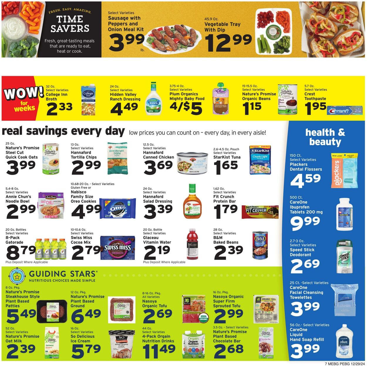 Weekly ad Hannaford 12/29/2024 - 01/04/2025