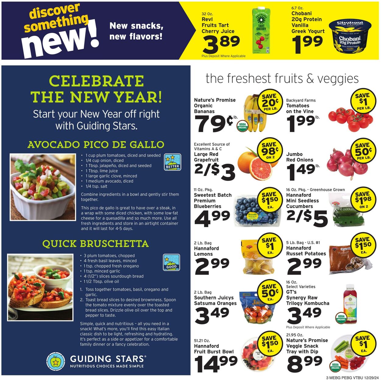 Weekly ad Hannaford 12/29/2024 - 01/04/2025