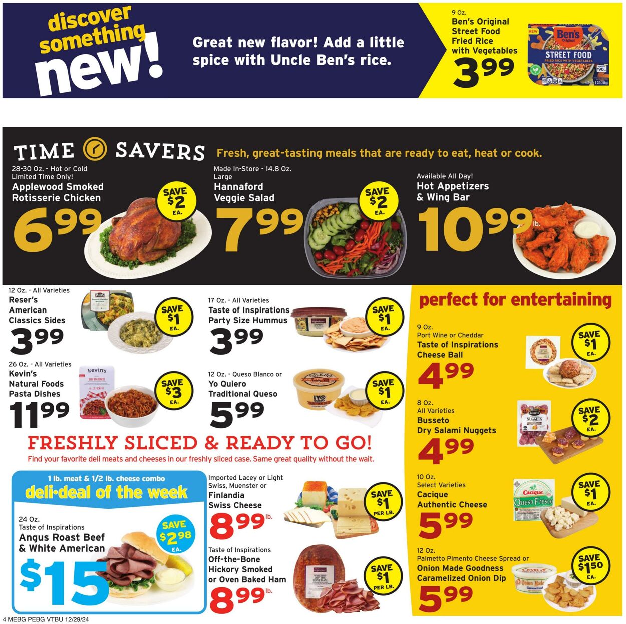 Weekly ad Hannaford 12/29/2024 - 01/04/2025