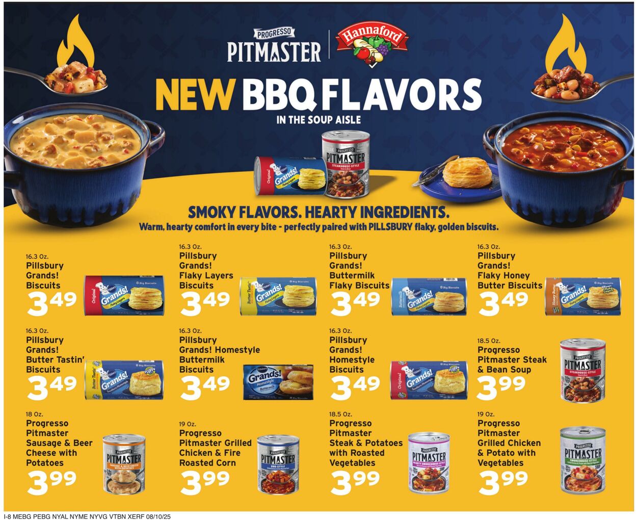 Weekly ad Hannaford 08/10/2025 - 08/16/2025