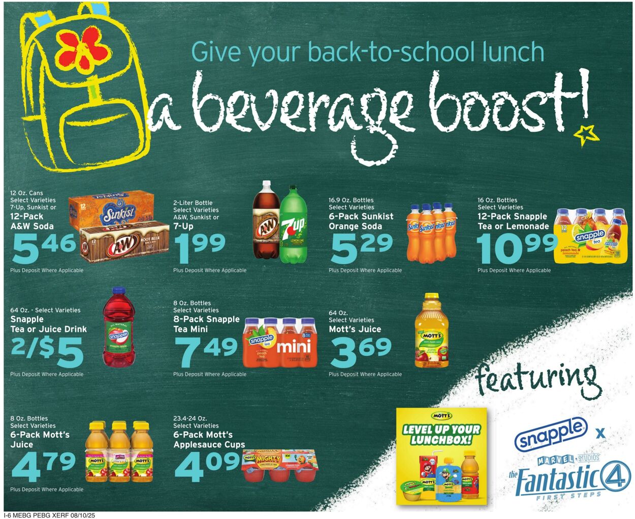 Weekly ad Hannaford 08/10/2025 - 08/16/2025