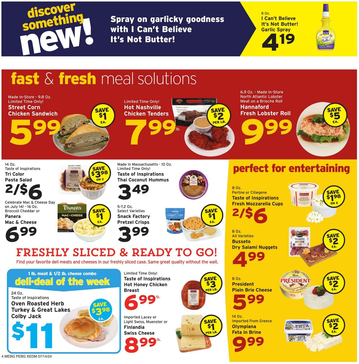 Weekly ad Hannaford 07/14/2024 - 07/20/2024