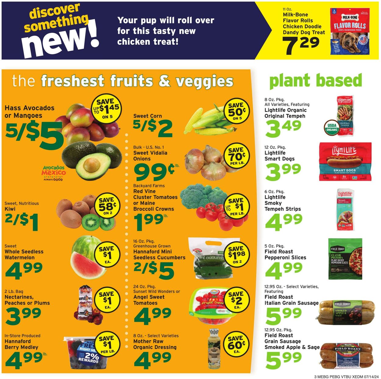 Weekly ad Hannaford 07/14/2024 - 07/20/2024