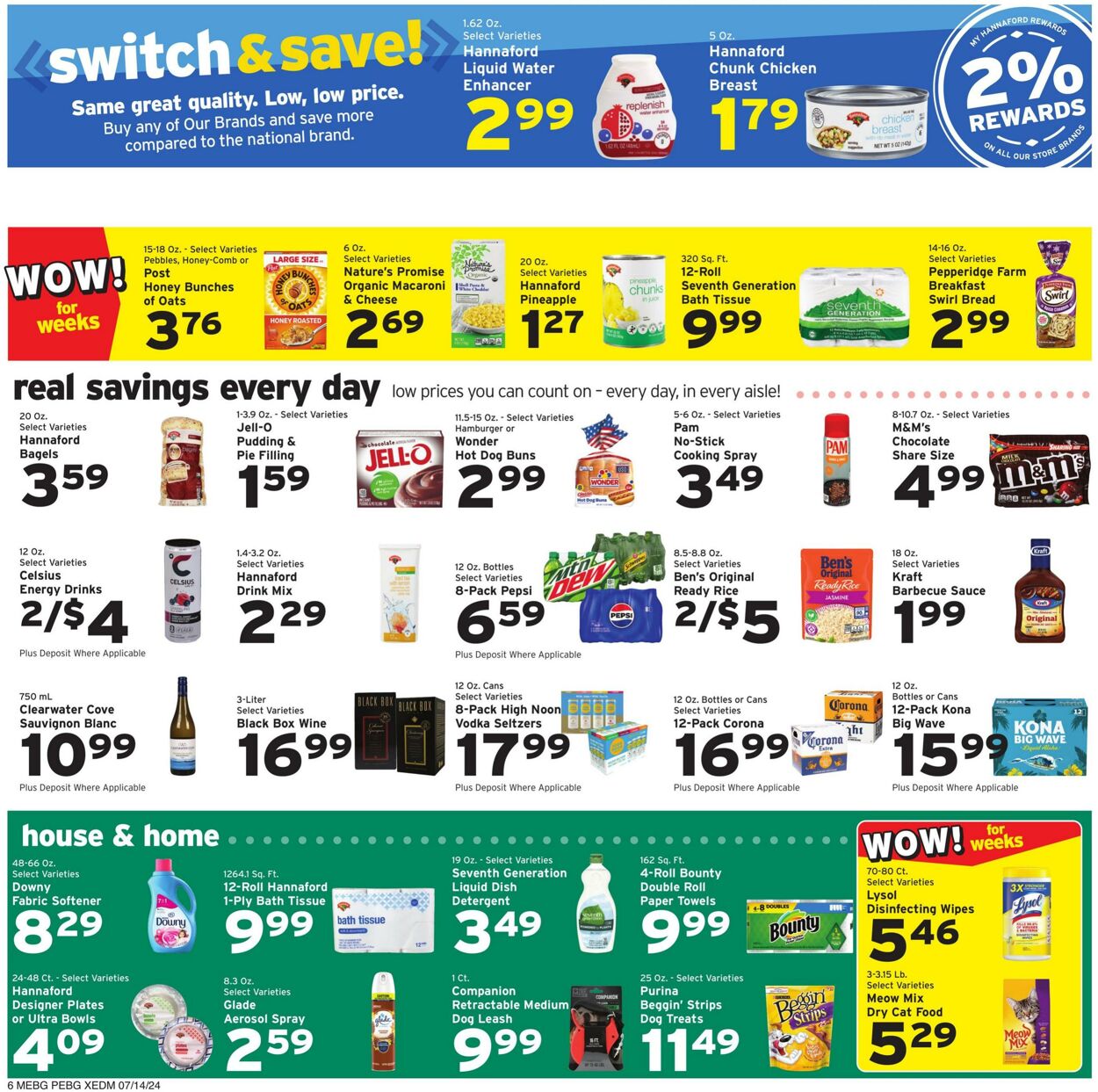 Weekly ad Hannaford 07/14/2024 - 07/20/2024