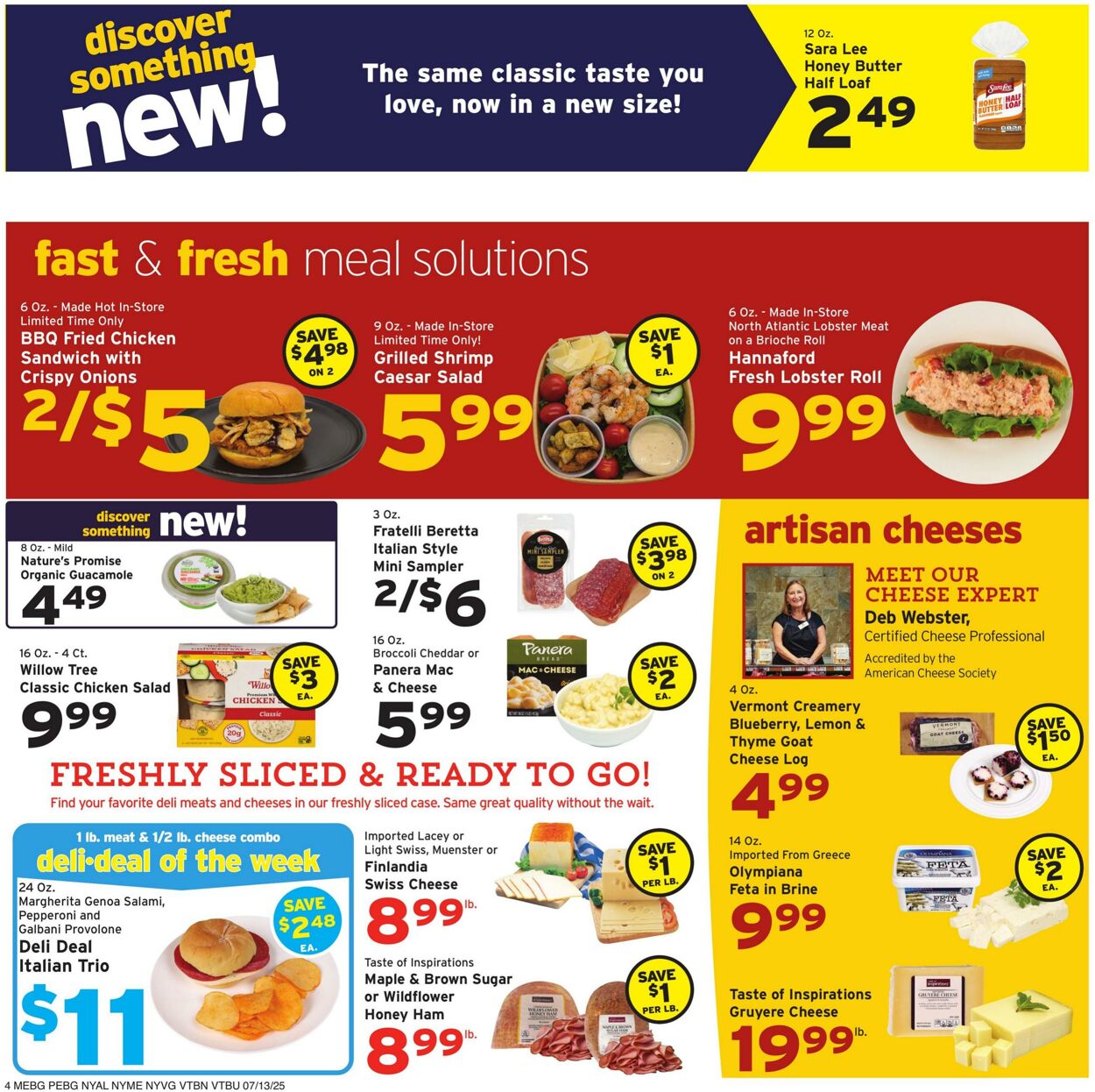 Weekly ad Hannaford 07/13/2025 - 07/19/2025