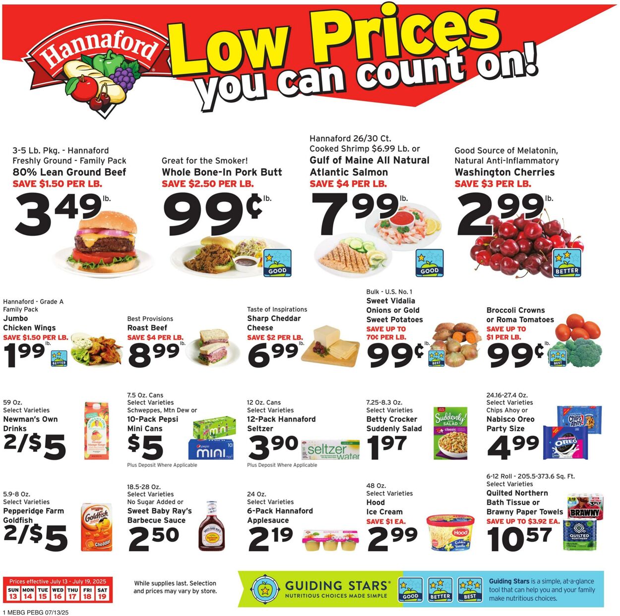 Weekly ad Hannaford 07/13/2025 - 07/19/2025