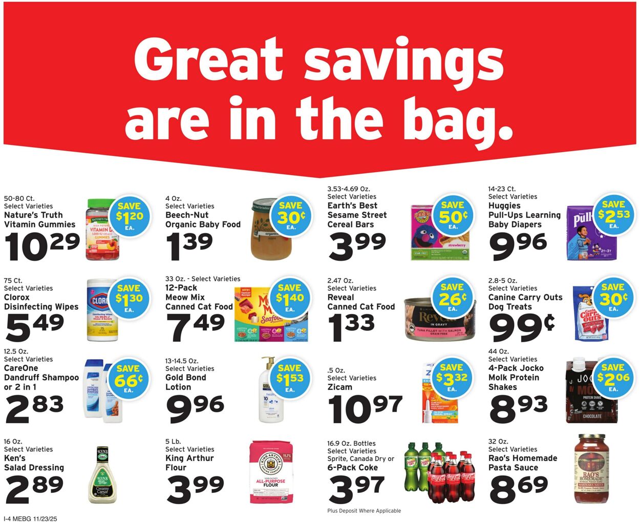 Weekly ad Hannaford 11/23/2025 - 11/29/2025