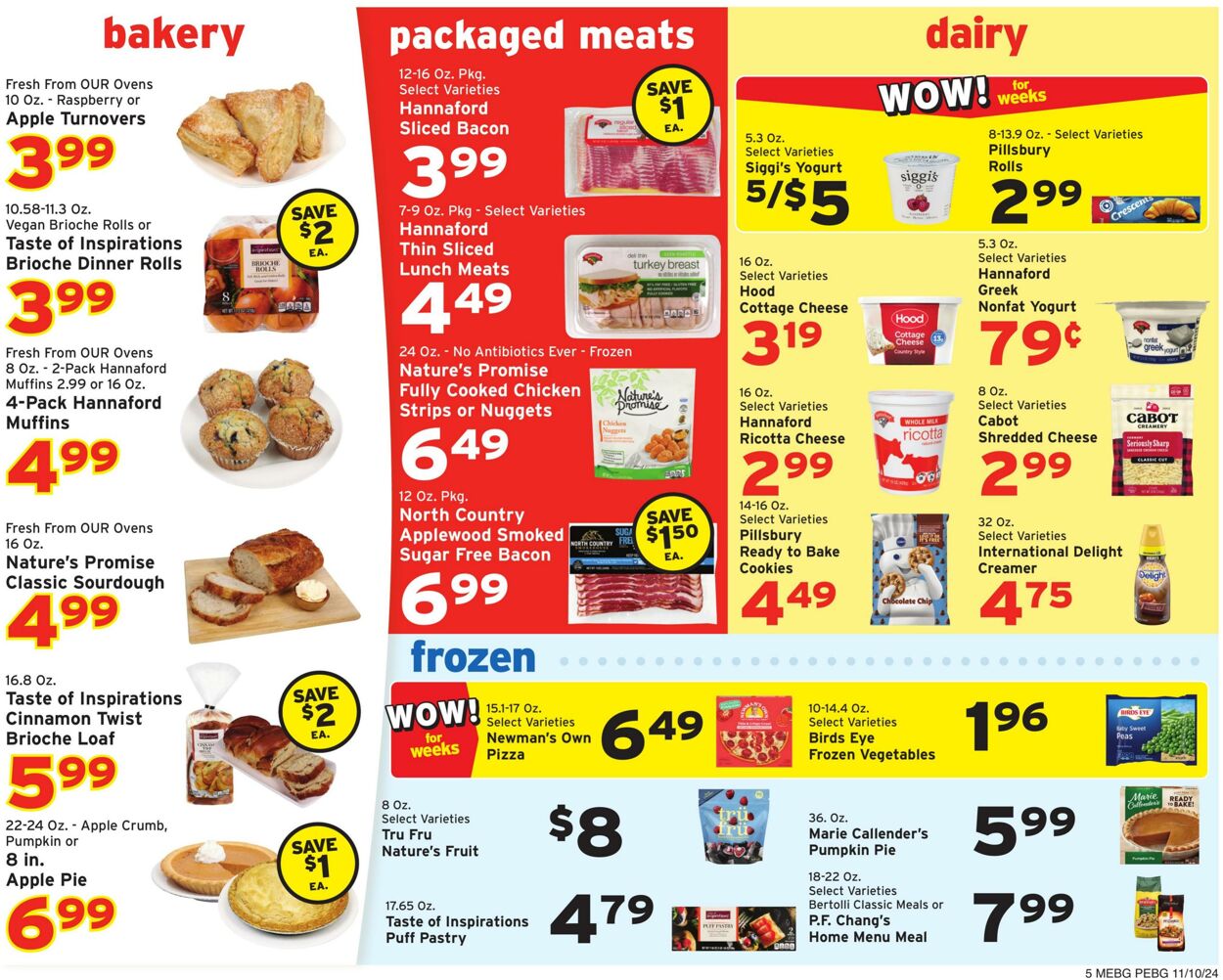 Weekly ad Hannaford 11/10/2024 - 11/16/2024