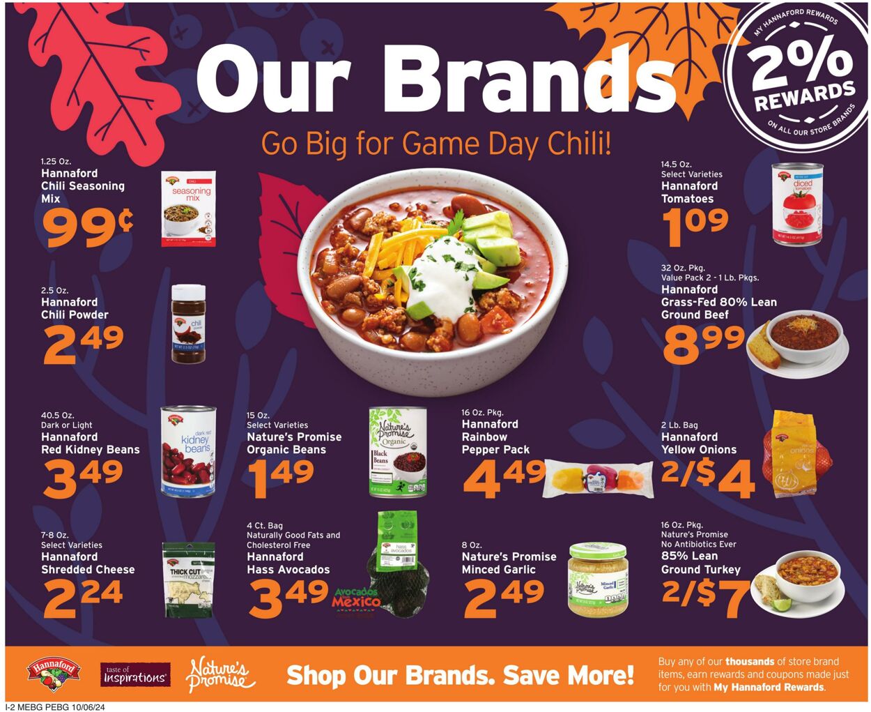 Weekly ad Hannaford 10/06/2024 - 10/12/2024