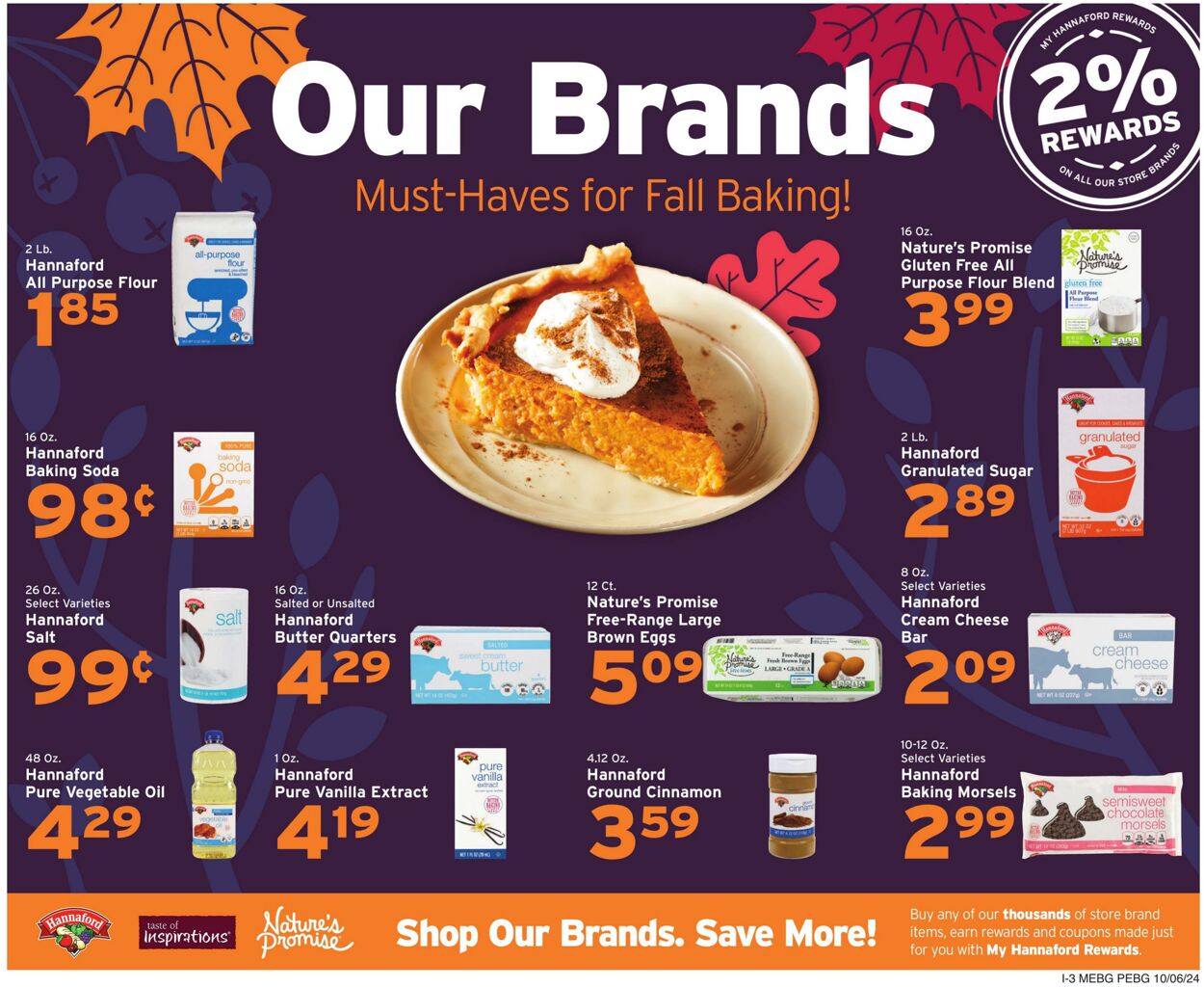 Weekly ad Hannaford 10/06/2024 - 10/12/2024