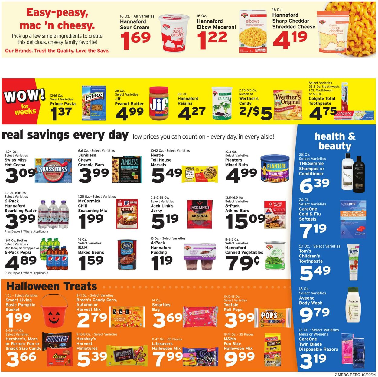 Weekly ad Hannaford 10/20/2024 - 10/26/2024