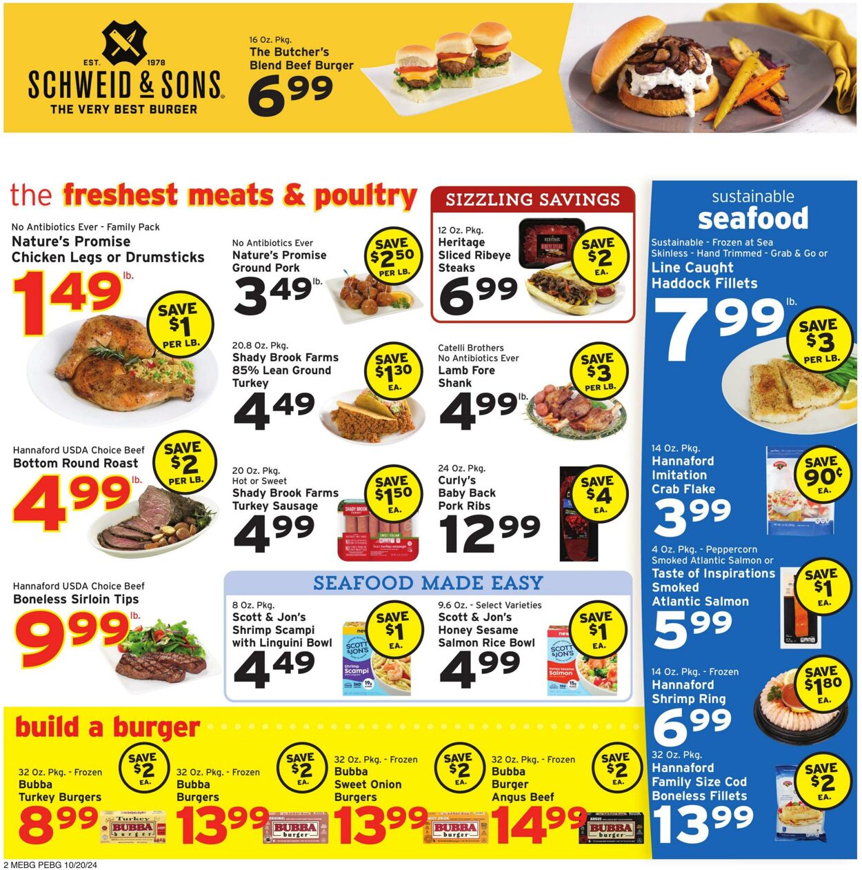 Weekly ad Hannaford 10/20/2024 - 10/26/2024