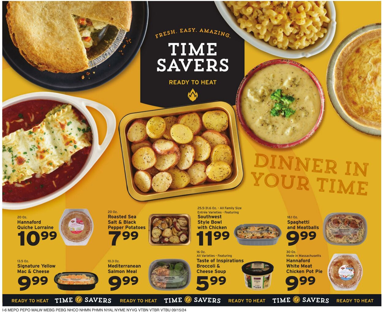 Weekly ad Hannaford 09/15/2024 - 09/21/2024