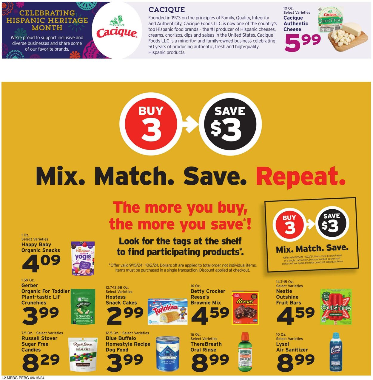 Weekly ad Hannaford 09/15/2024 - 09/21/2024