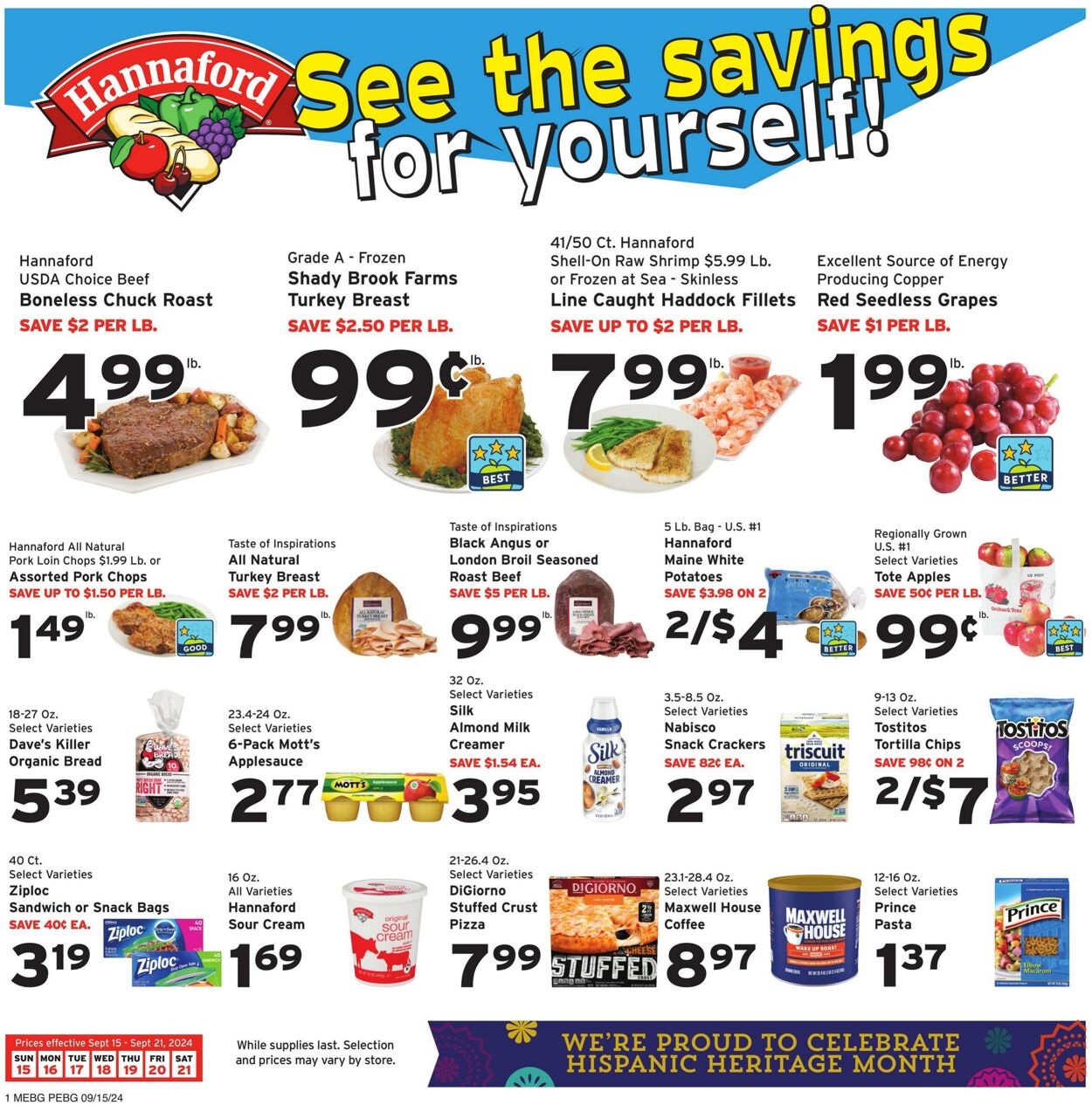 Hannaford Promotional weekly ads