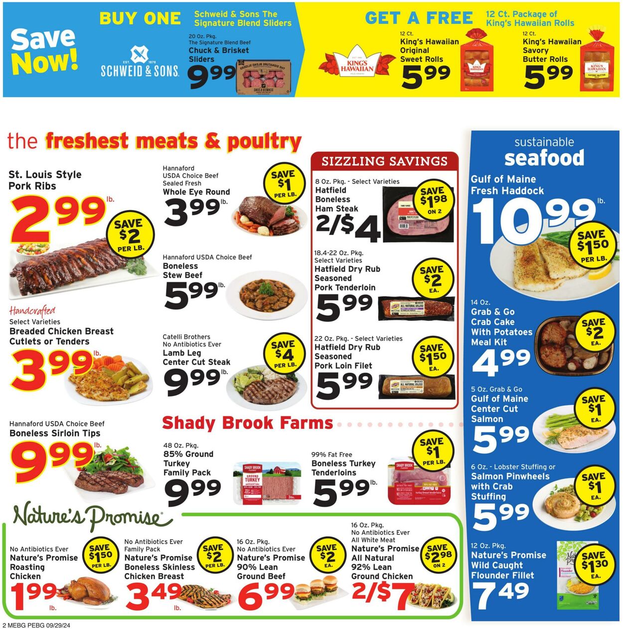 Weekly ad Hannaford 09/29/2024 - 10/05/2024