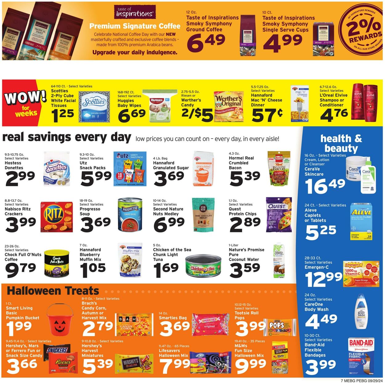 Weekly ad Hannaford 09/29/2024 - 10/05/2024