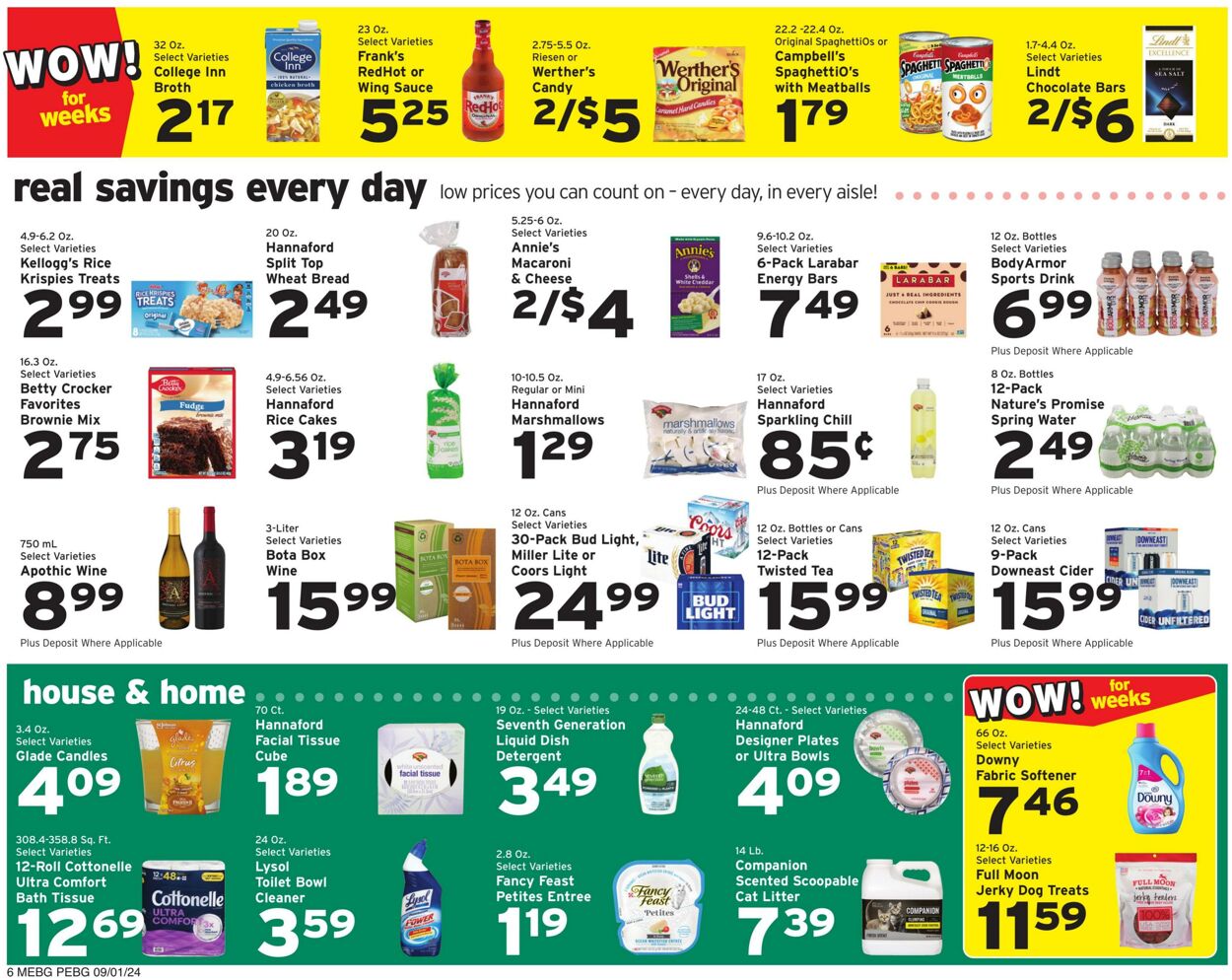 Weekly ad Hannaford 09/01/2024 - 09/07/2024