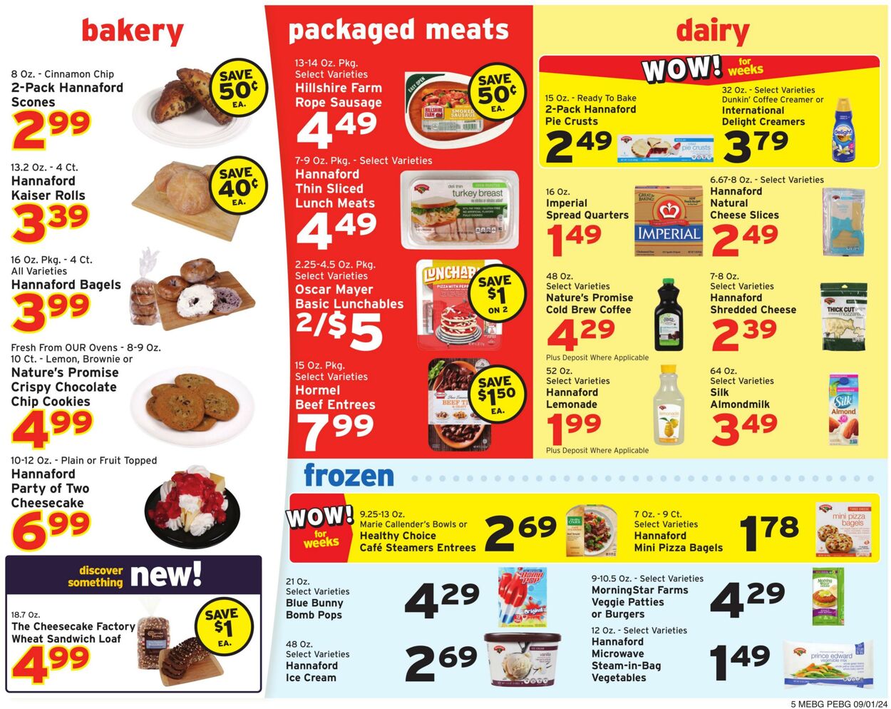 Weekly ad Hannaford 09/01/2024 - 09/07/2024