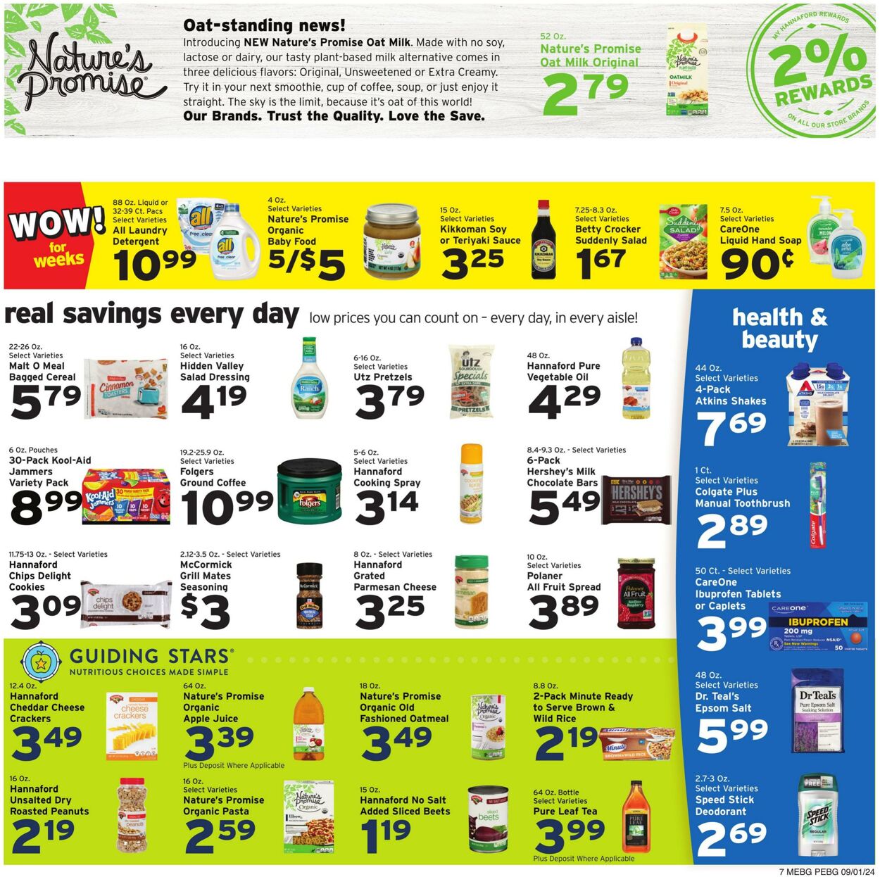 Weekly ad Hannaford 09/01/2024 - 09/07/2024