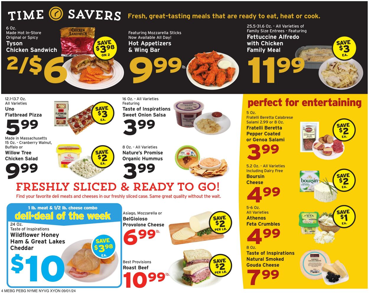 Weekly ad Hannaford 09/01/2024 - 09/07/2024