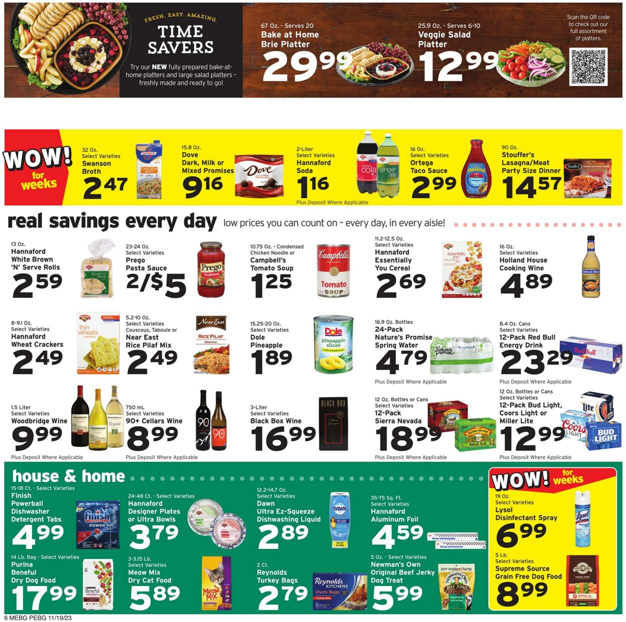 Weekly ad Hannaford 11/19/2023 - 11/25/2023