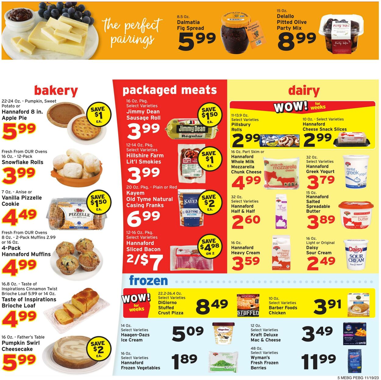 Weekly ad Hannaford 11/19/2023 - 11/25/2023