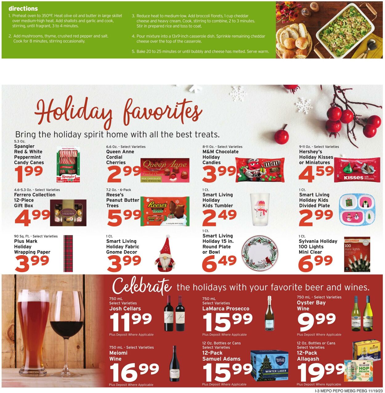 Weekly ad Hannaford 11/19/2023 - 11/25/2023