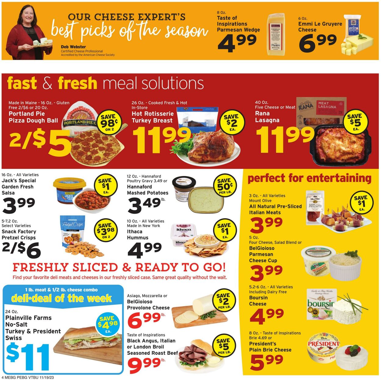 Weekly ad Hannaford 11/19/2023 - 11/25/2023