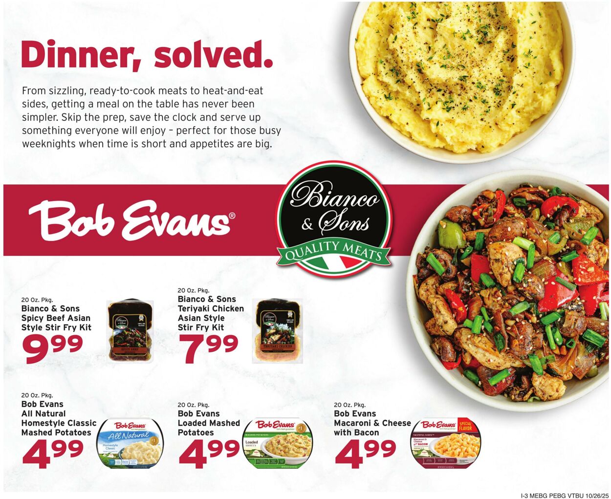 Weekly ad Hannaford 10/26/2025 - 11/01/2025
