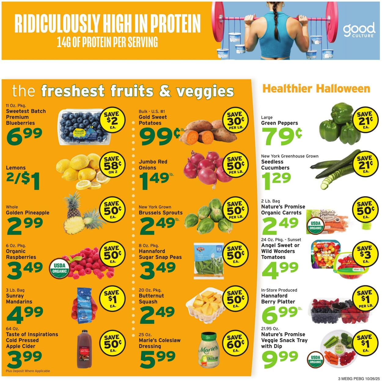 Weekly ad Hannaford 10/26/2025 - 11/01/2025