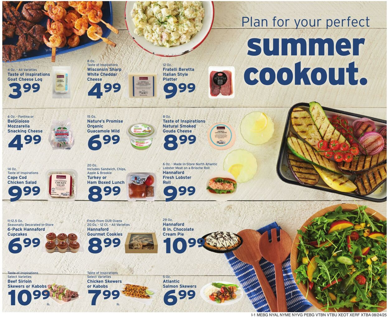 Weekly ad Hannaford 08/24/2025 - 08/30/2025