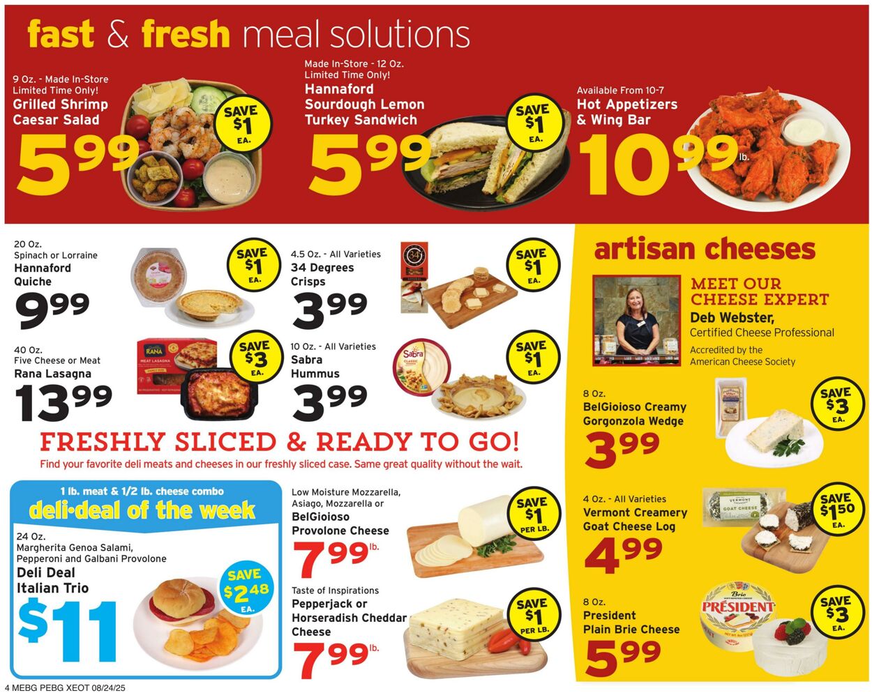 Weekly ad Hannaford 08/24/2025 - 08/30/2025