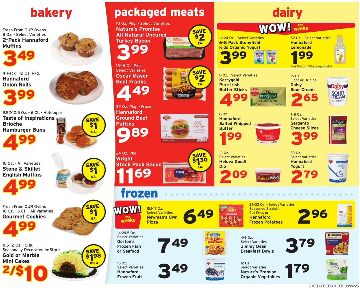 Weekly ad Hannaford 08/24/2025 - 08/30/2025