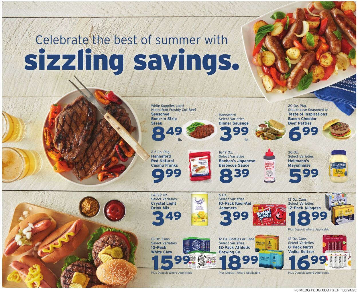 Weekly ad Hannaford 08/24/2025 - 08/30/2025