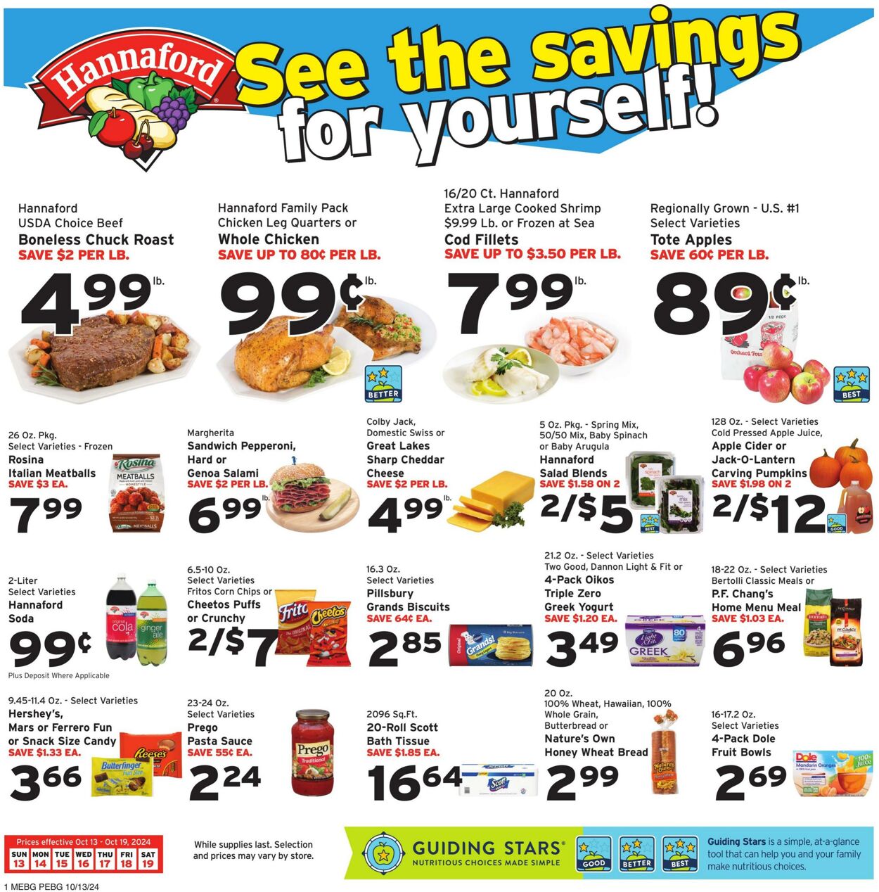 Weekly ad Hannaford 10/13/2024 - 10/19/2024