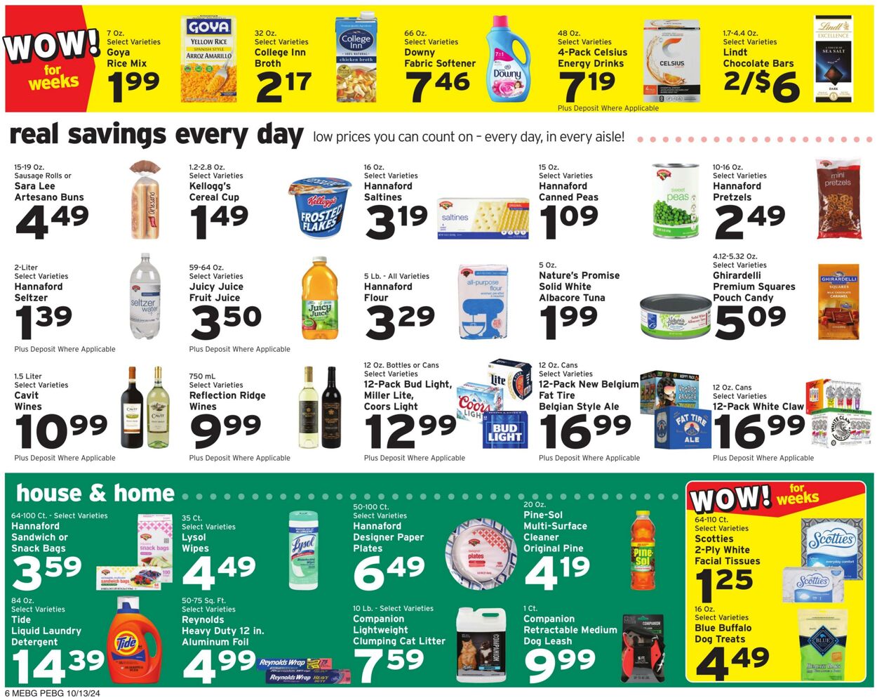 Weekly ad Hannaford 10/13/2024 - 10/19/2024