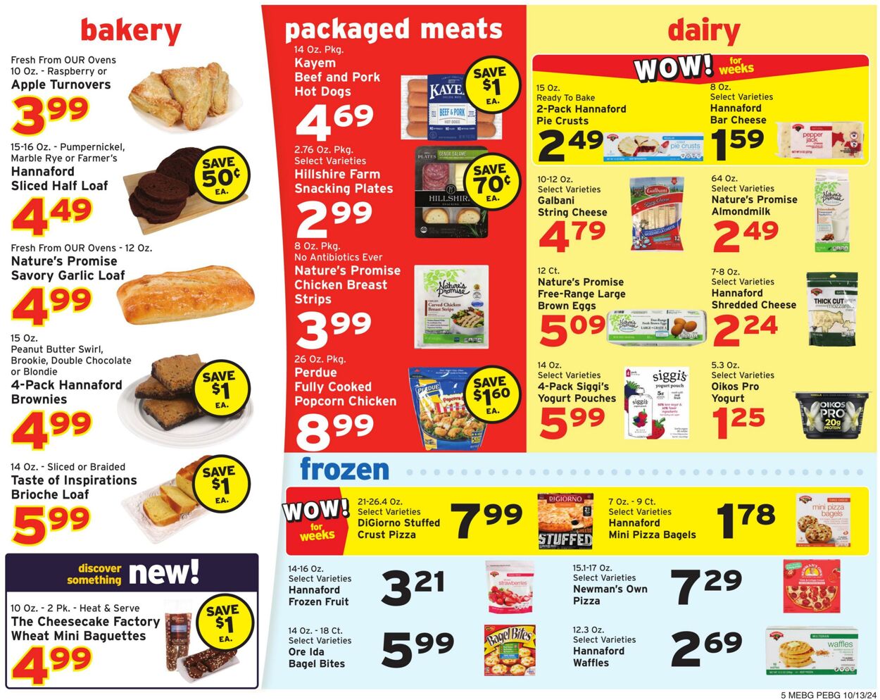 Weekly ad Hannaford 10/13/2024 - 10/19/2024